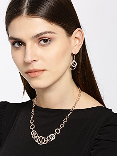 Crystal Necklace Set with Earrings for Women
